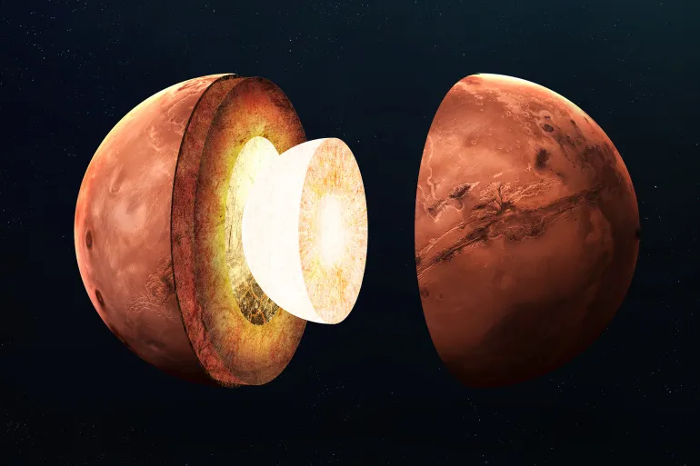 العلماء يكتشفون "قلب المريخ": كوكب معادٍ للحياة "بشكل لا يصدق" 1-1234