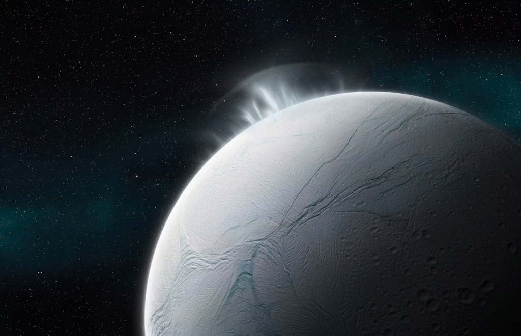 On the surface of Enceladus, scientists discover "all components of life" 1-1524