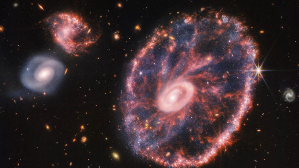 Le télescope spatial James Webb a détecté six galaxies beaucoup plus grandes que prévu par les scientifiques, datant des premiers stades de l'univers 1-166