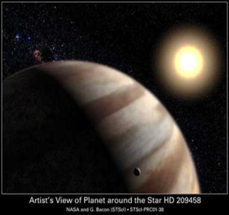 اكتشاف أول ماء فضائي في كوكب سيار خارج النظام الشمسي 1-1858