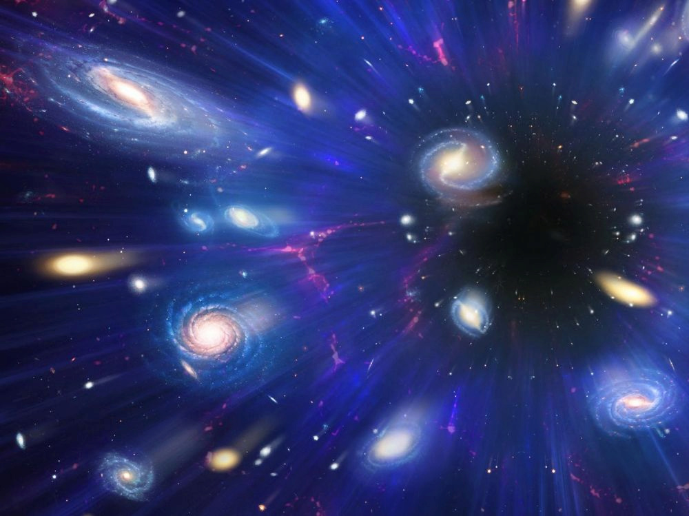 ما هي الطاقة المظلمة ، أو الطاقة المظلمة ، التي تسرع من تمدد الكون؟ 1-244