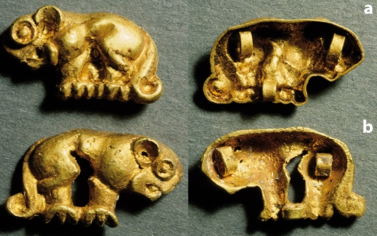 علماء آثار يعثرون على حلى ذهبية في مجمع أثري “للسكيثيين” 1-2741