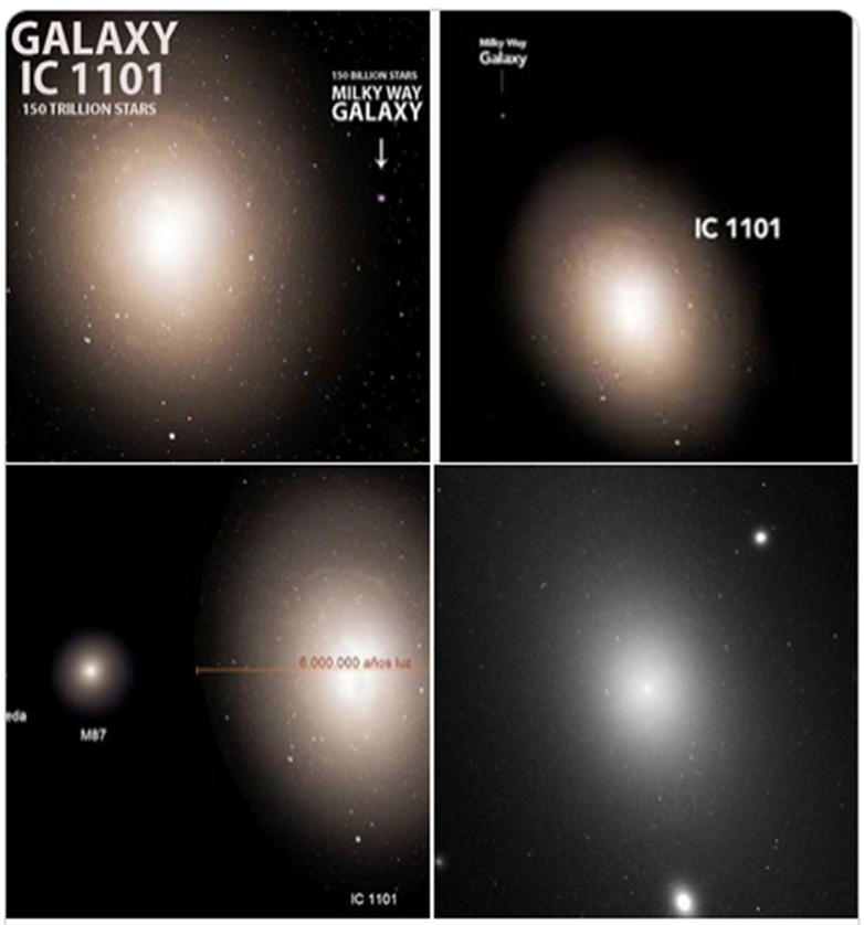 أضخم المجرات في الكون 1-3005