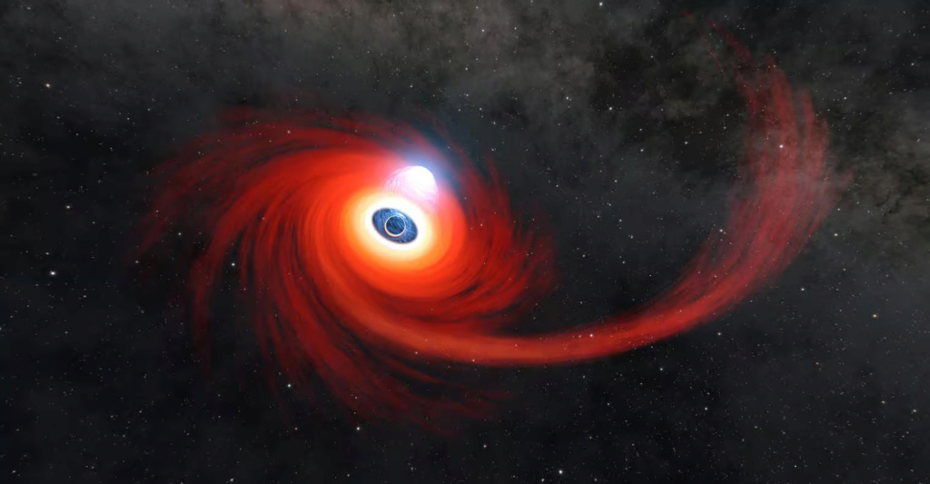 ثقب أسود يلتهم نجمًا لم تره من قبل 1-322