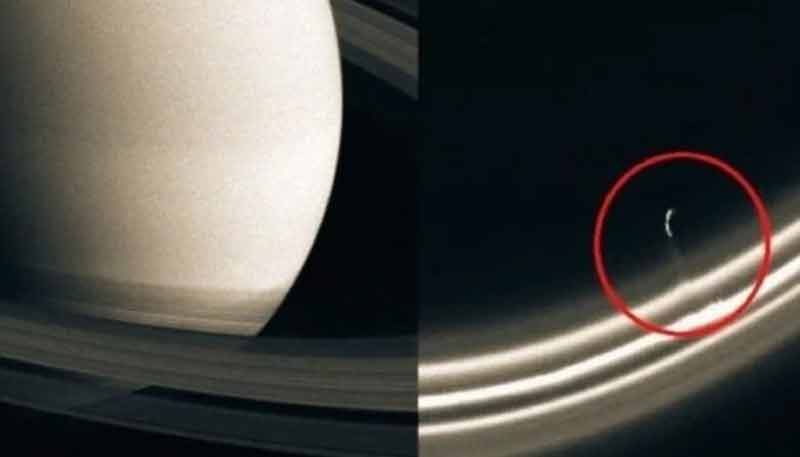 Une guerre galactique ? Des rayons laser ont été tirés aux abords de Saturne 1-437