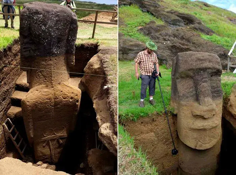 ?Les statues moai ont-elles un corps  1-438