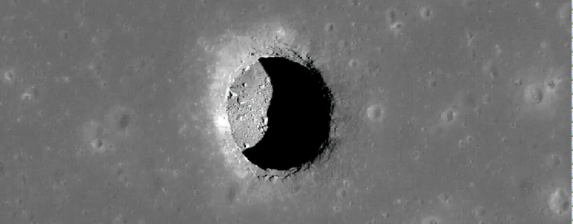حفر القمر “الغريبة” قد تحتوي على درجات حرارة مناسبة للعيش فيها 1-468