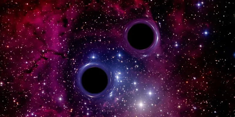 Ces deux trous noir supermassifs sont au plus près d'une gigantesque collision 1-498