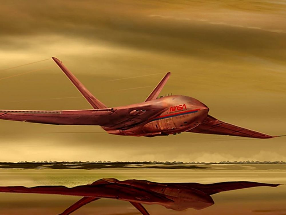 طائرة مائية على تيتان ، خط أنابيب غاز على سطح القمر: مشاريع ناسا المستقبلية 1-528