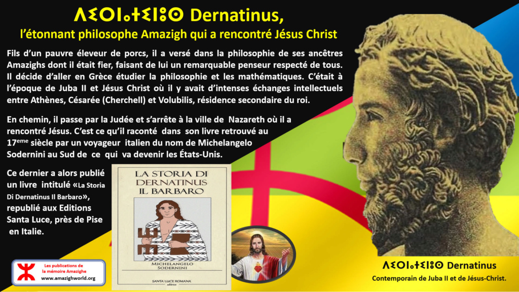 ⴷⵉⵔⵏⴰⵜⵉⵏⵓⵙ Dernatinus ، الفيلسوف الأمازيغي المذهل الذي التقى بيسوع المسيح 11188