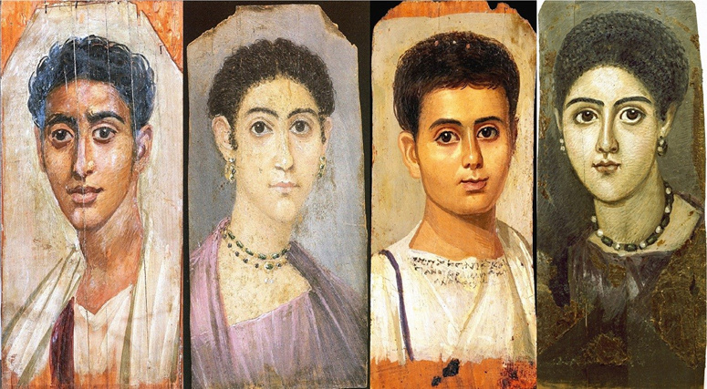 "بورتريهات الفيوم".. 900 لوحة تُعيد الحياة لوجوه مصرية عاشت منذ 2000 سنه 11198