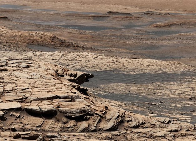 اكتشاف آثار قديمة لمحيط عملاق على سطح المريخ 11557