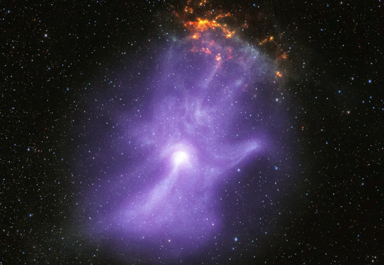 يد كونية شبحية كشف عنها تلسكوبات ناسا 12576