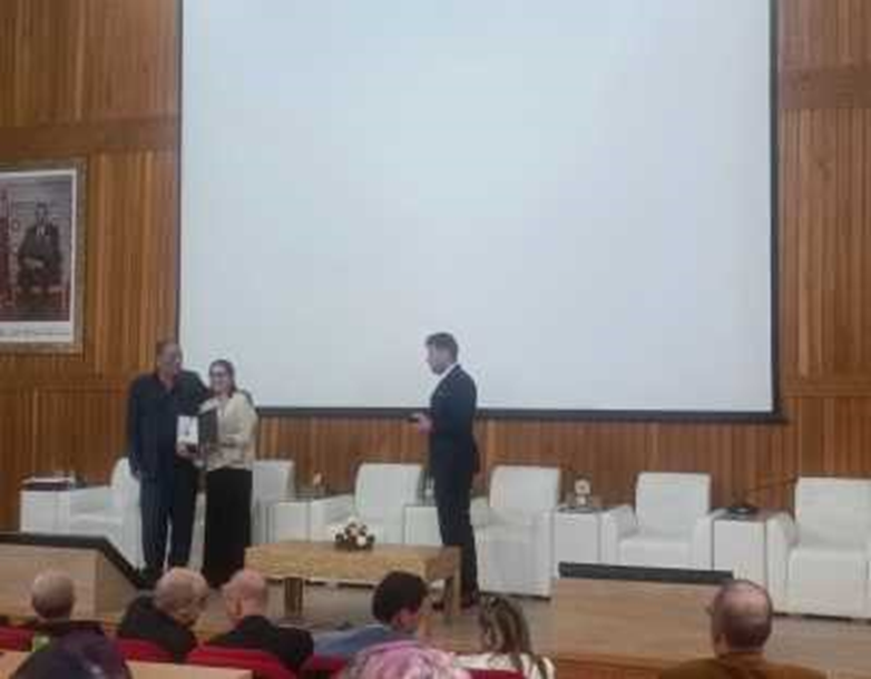 Mohammed V University... honoring professors of the Spanish language 13-133