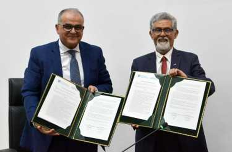 Signature d’une convention de partenariat entre L’IRCAM et L’Ecole Supérieure Roi Fahd de Traduction 13-134