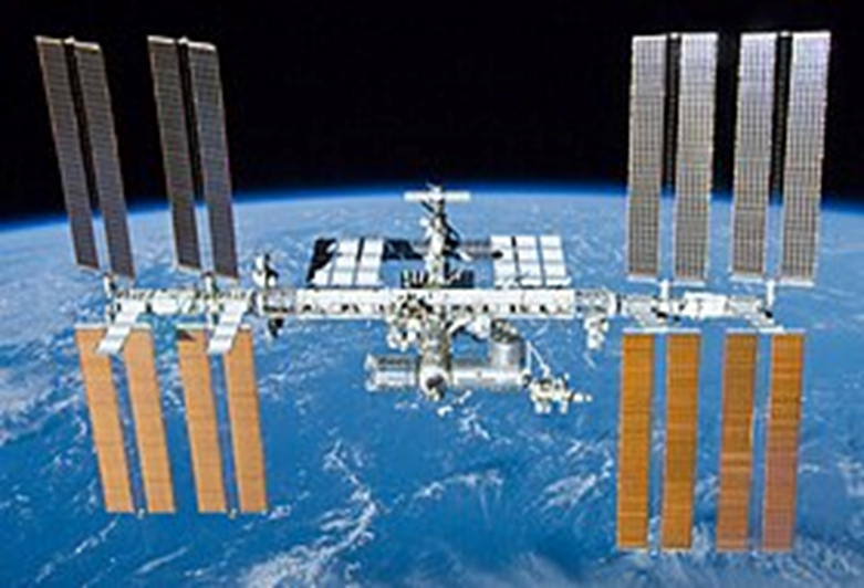 The International Space Station...a human achievement from different countries 13-313