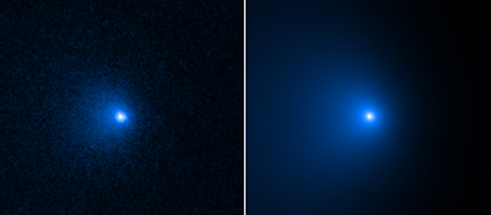 Le télescope Hubble surveille la plus grande comète spatiale "se dirigeant vers le soleil depuis un million d'années" 1506