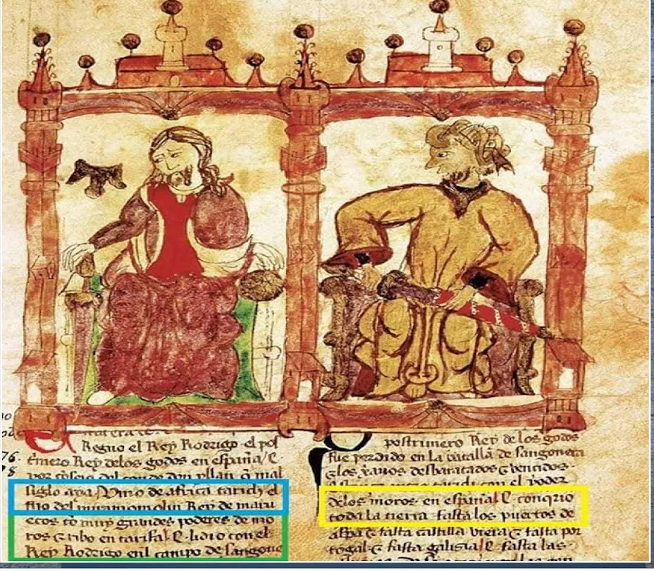 أصول طارق بن زياد الأمازيغية على ضوء النصوص العريية الاسلامية والإسبانية 1587