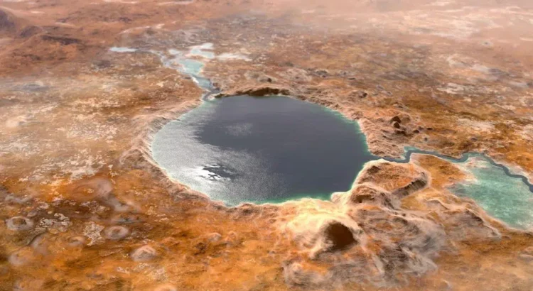 Le rover Perseverance révèle des traces de sédiments dans le lac sur Mars 3-----44