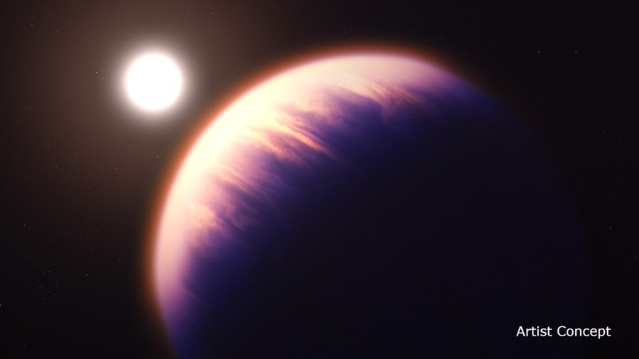 James Webb reveals an unprecedented exoplanet atmosphere 3-16