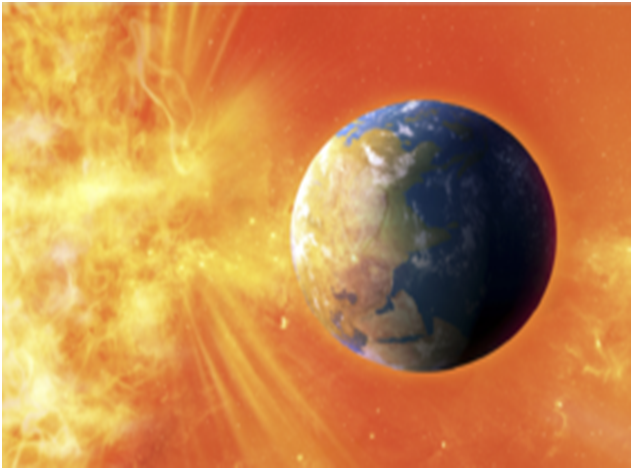 توهج شمسي يضرب الأرض مع أضواء شمالية مرئية عبر العالم! 3324