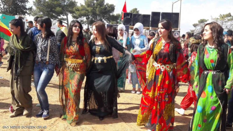 استعداد الأكراد مع اقتراب عيد نوروز. 614
