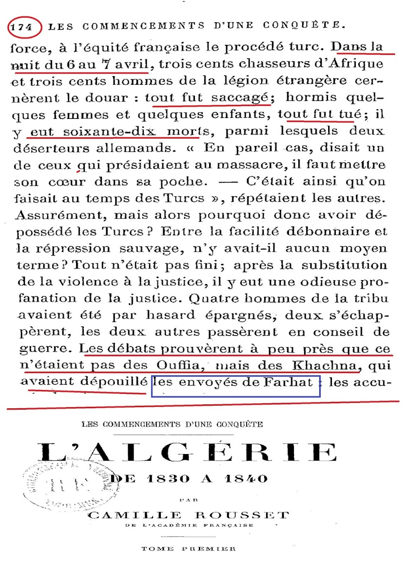 اعراب الجزائر  فرنسا ومجزرة العوفية 7 افريل 1832م 949