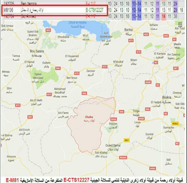 علم الجينات يكشف النسب الأمازيغي لقبائل أولاد نايل Ay210