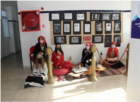 المدرسة الاسبانية تحتفل براس السنة الأمازيغية 2971 C35
