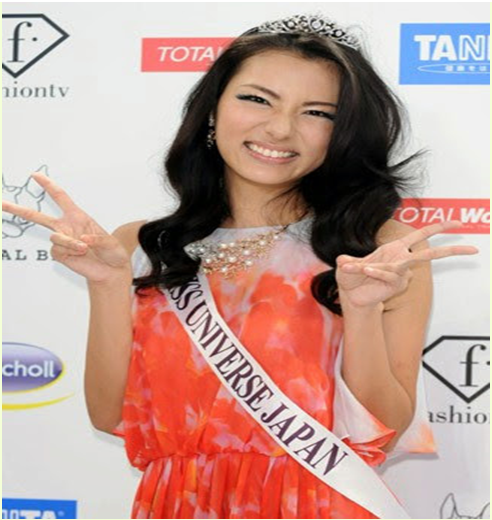 ملكة جمال اليابان ترتدي الزي الامازيغي التقليدي D33