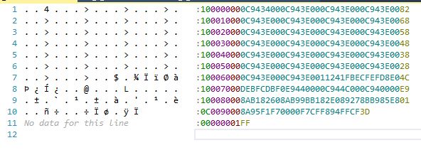 PC on AVR seems to be correct Hexfil10