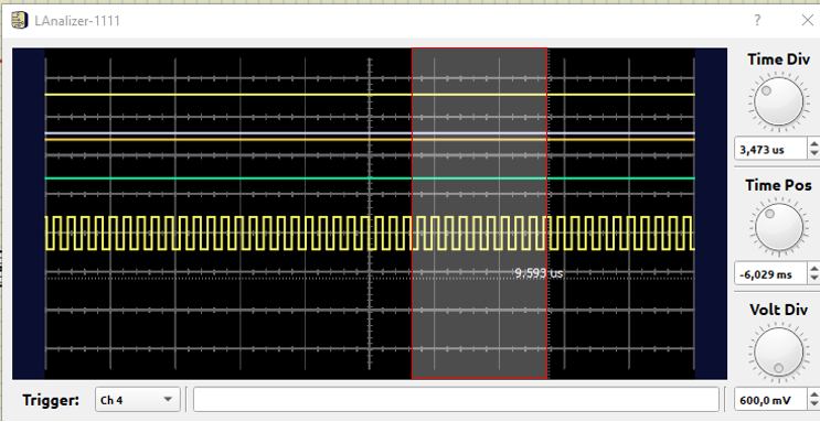 "feature complete" signal naming in logic analyzer  Marker10