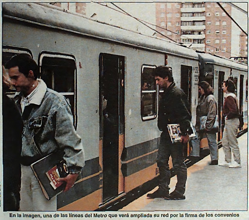 Metro Madrid Photos recuperation serie Models 300  Series10