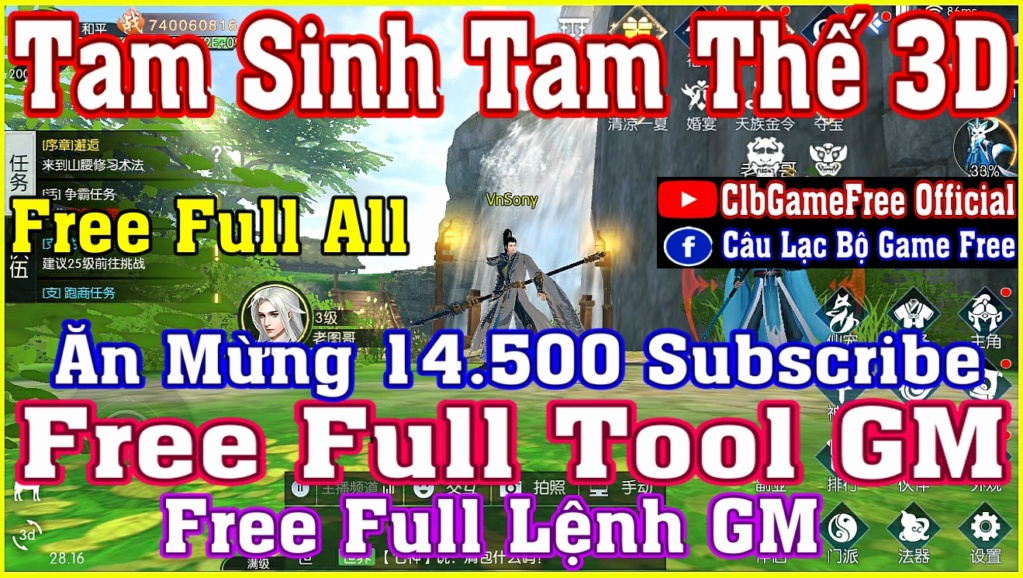 Tam Sinh Tam Thế 3D - Free Full Tool GM - Free Full All Rv1215