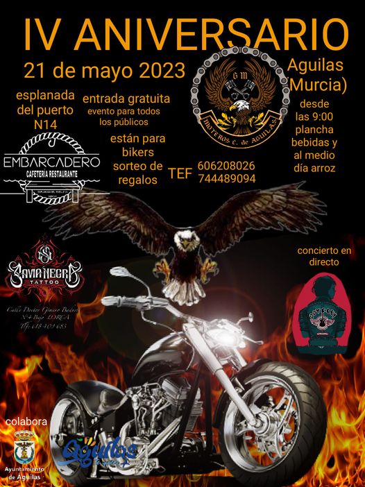 IV Aniversario GM Moteros C. de Aguilas [21 Mayo 2023] 20230514