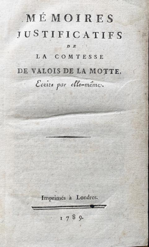 la Comtesse Jeanne de La Motte 31166010