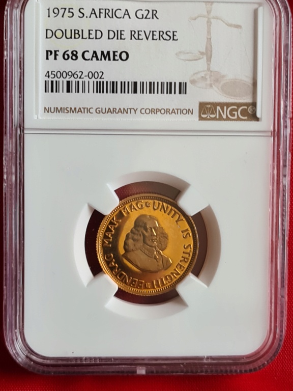 S.A Gold 2 Rand coin  20210910