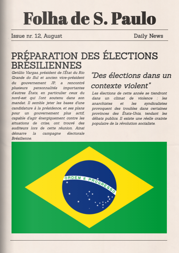 Préparation des Élections Brésiliennes [Août 1936] Folha_10