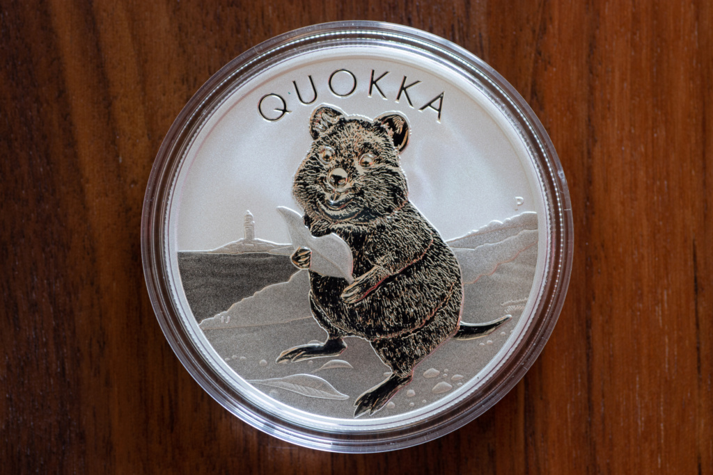 Quokka 2020. Australia. Onza de plata. Img_3210