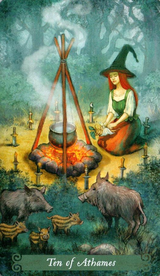 Таро Зеленой Ведьмы | Green Witch Tarot  _1010