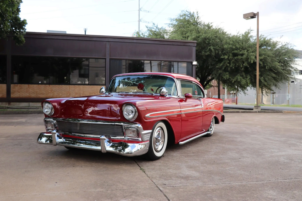 1956 Chevrolet nel air mild custom - Red rider 1956_c10