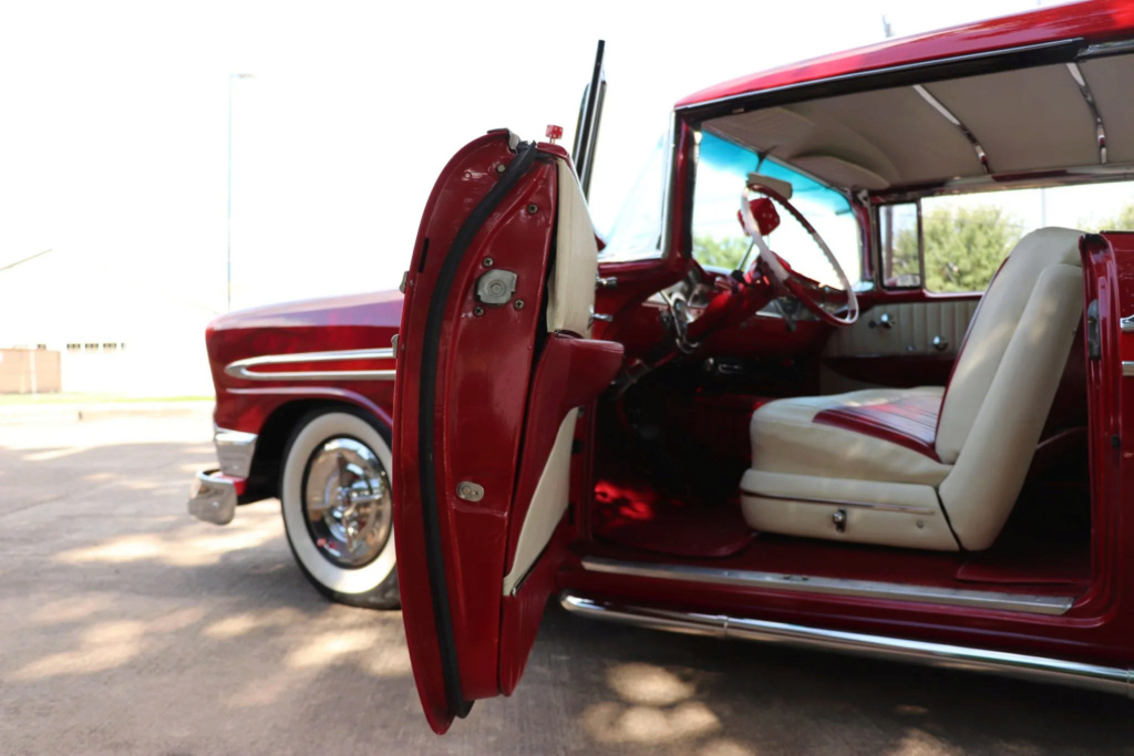 1956 Chevrolet nel air mild custom - Red rider 1956_c39