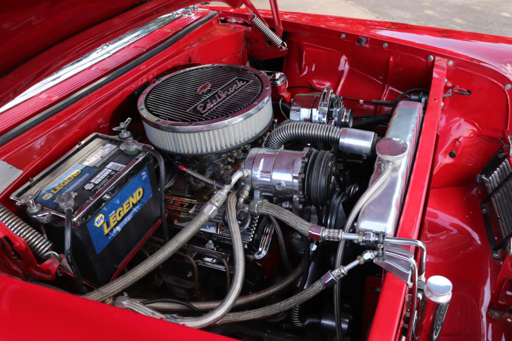 1956 Chevrolet nel air mild custom - Red rider 1956_c48