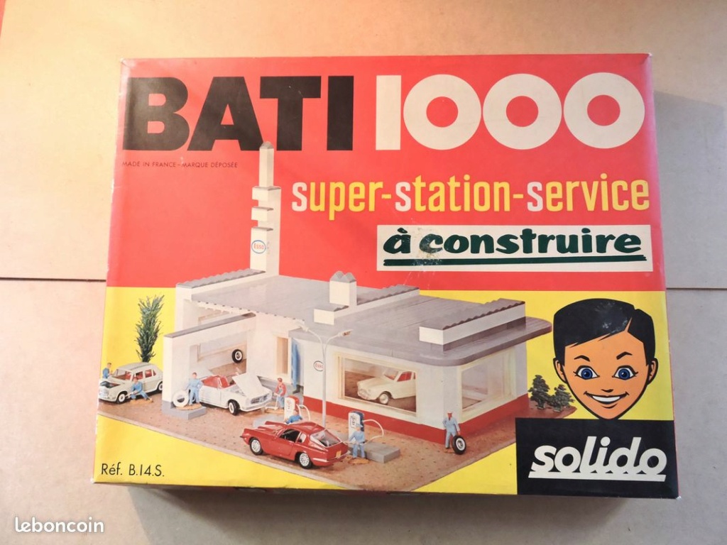 Solido - Bati 100 Super station - service à construire - 1/43 20459a10