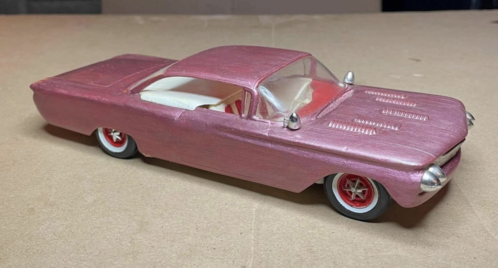 1960 Pontiac coupe - customizing kit  - amt - 1/25 scale 41821110