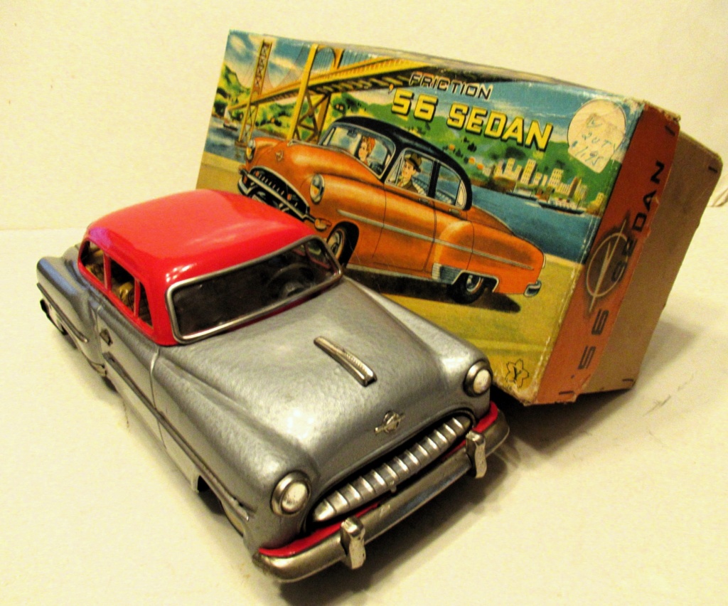 Opel 56 sedan YONEZAWA Tin Toysn- jouet  tôle 45060810