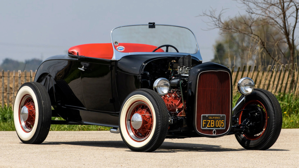 1929 Ford Roadster with 1932 Ford Chassis hot rod - John Athan Athan710
