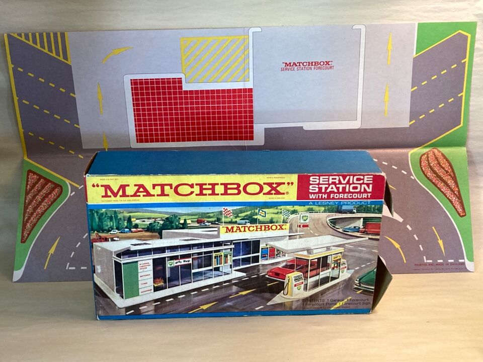 Lesney Matchbox - Service Station - MG1 Azrt10