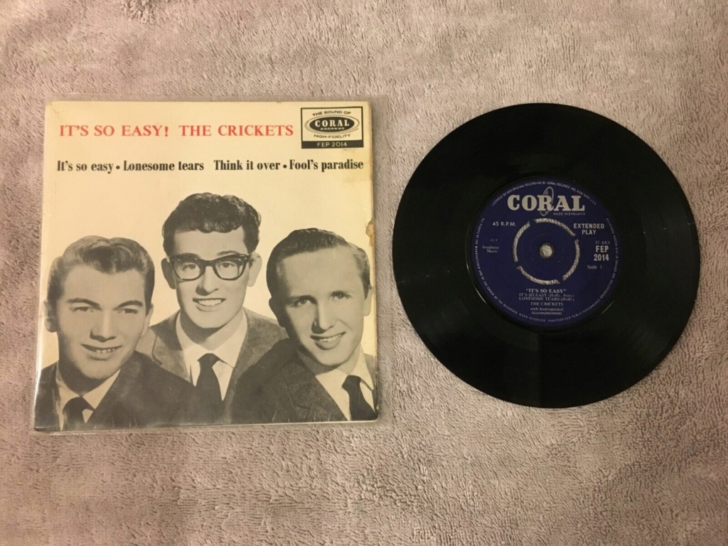 Buddy Holly eps 45 rpm Bh10