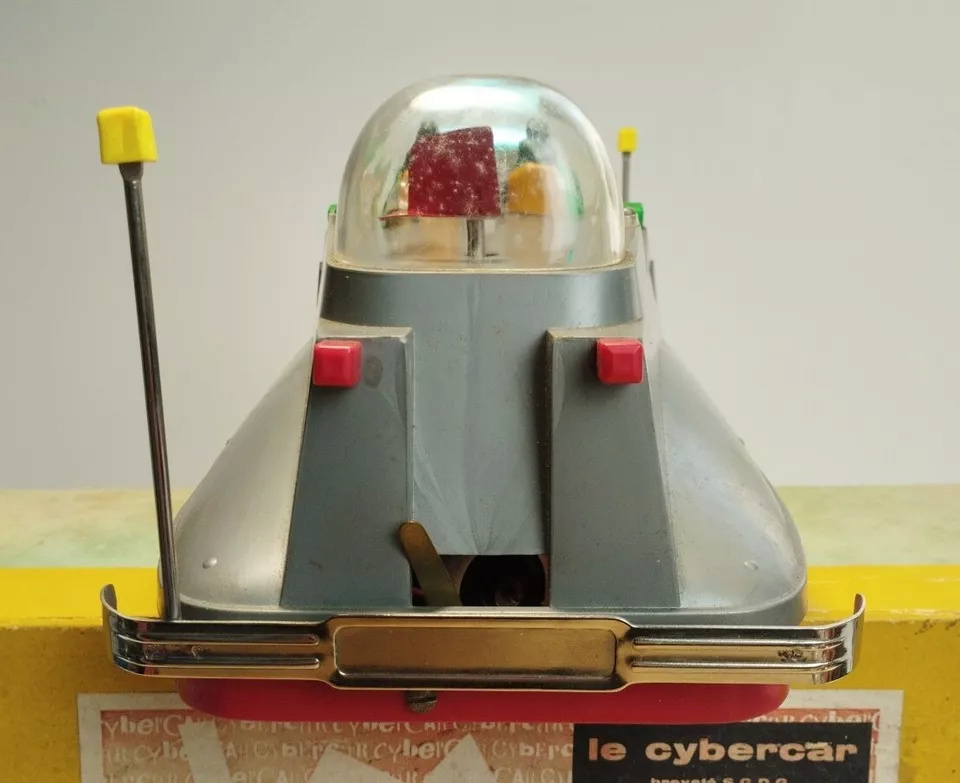 Cybercar - Hachette - plastic space car années 50 - France - 1957 Cyberf10